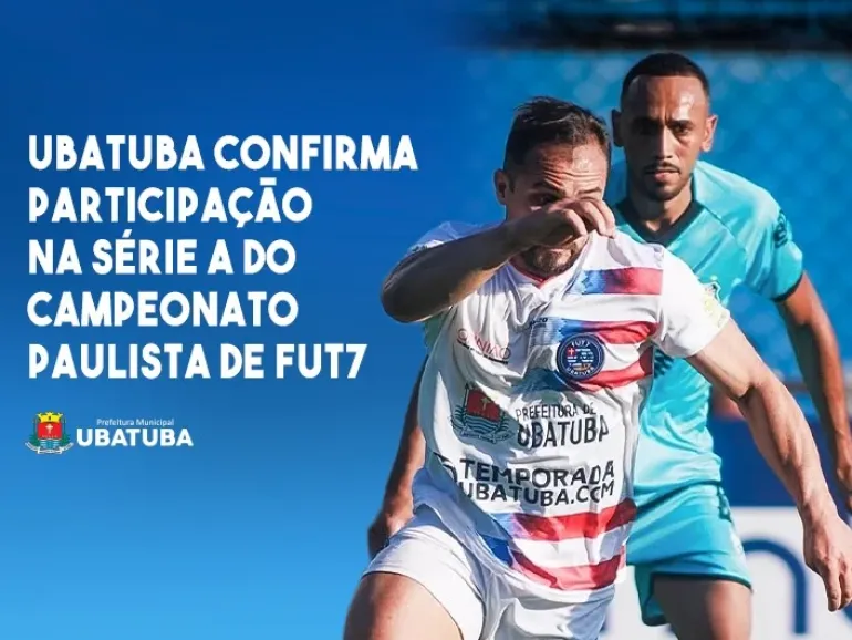 Ubatuba confirma participação na Série A do Paulista de Fut7