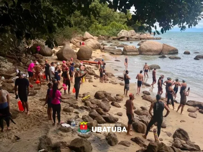 Desafio entre mar e montanha movimentou Praia da Enseada