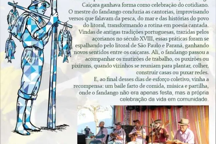 Faltam 09 dias: Fandango Caiçara: ritmo, memória e identidade em Ubatuba