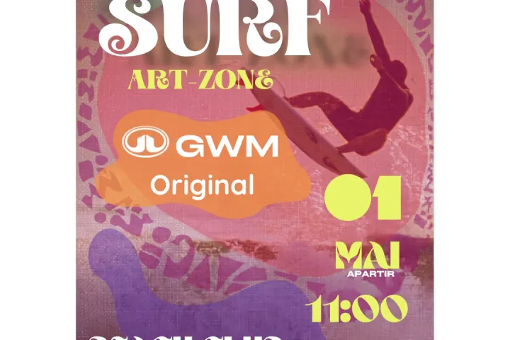 SurfZone Cour des Arts promove encontro entre arte, esporte e inclusão inédito em Ubatuba