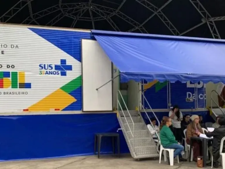 Caraguatatuba recebe unidade móvel do Ministério da Saúde para atendimento à mulher