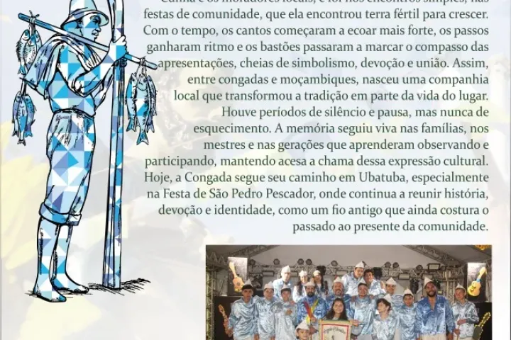 Faltam 7 dias para a Congada na Festa de São Pedro Pescador