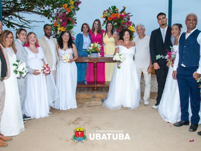 Ubatuba comemora Dia dos Namorados com Casamento Comunitário