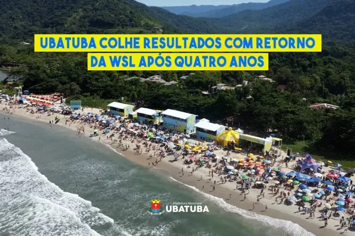 Ubatuba colhe resultados com retorno da WSL após quatro anos