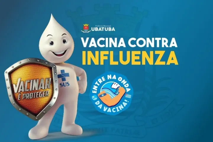 Ubatuba amplia vacinação contra gripe para toda população a partir de segunda, 1º