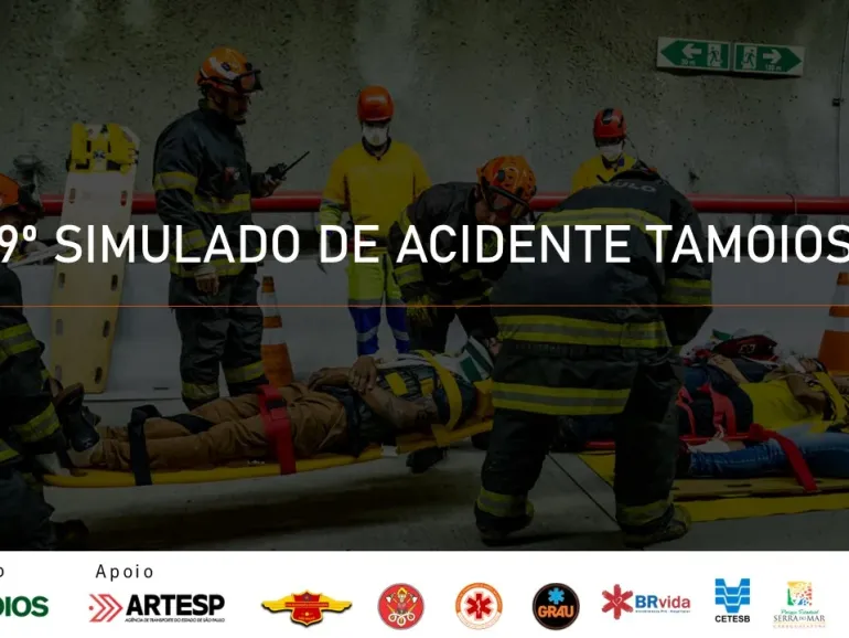 Contorno Norte da Tamoios estará fechado de quarta (27) para quinta (28) para manutenção e simulado