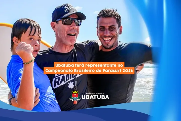 Ubatuba terá representante no Campeonato de Parasurf