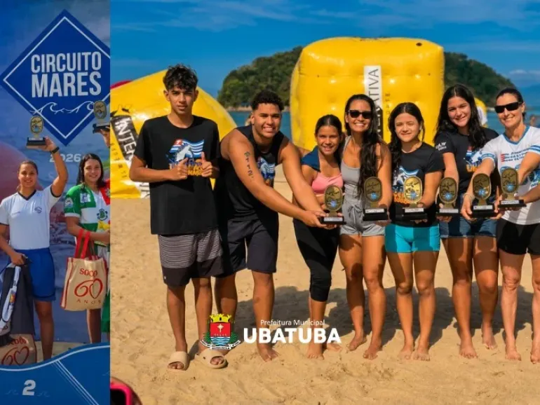 Equipe de Ubatuba tem desempenho de destaque no Circuito Mares