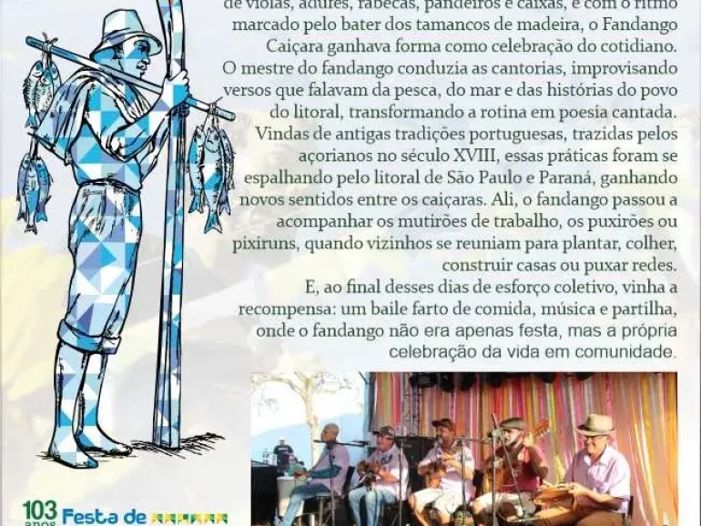 Faltam 09 dias: Fandango Caiçara: ritmo, memória e identidade em Ubatuba