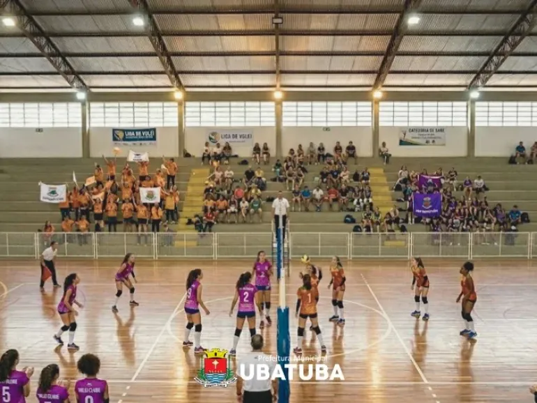 Ubatuba recebe etapa da Copa Litoral Norte de Vôlei Sub-15