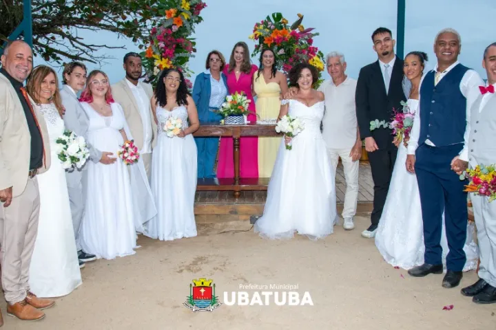 Ubatuba comemora Dia dos Namorados com Casamento Comunitário