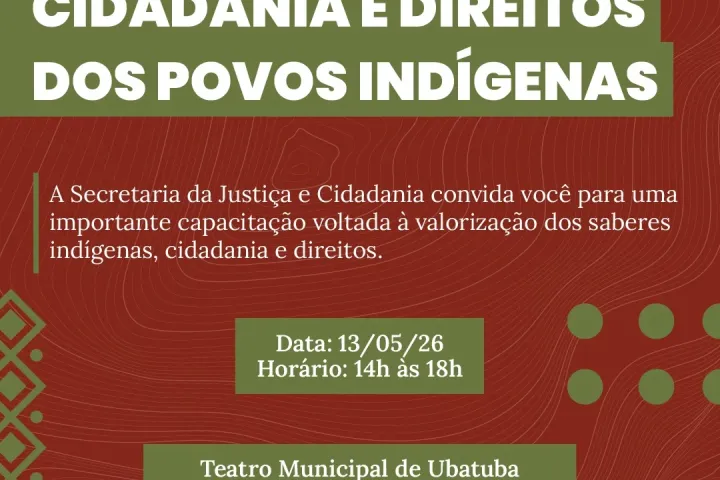 Teatro Municipal de Ubatuba recebe capacitação sobre direitos indígenas, educação e cidadania