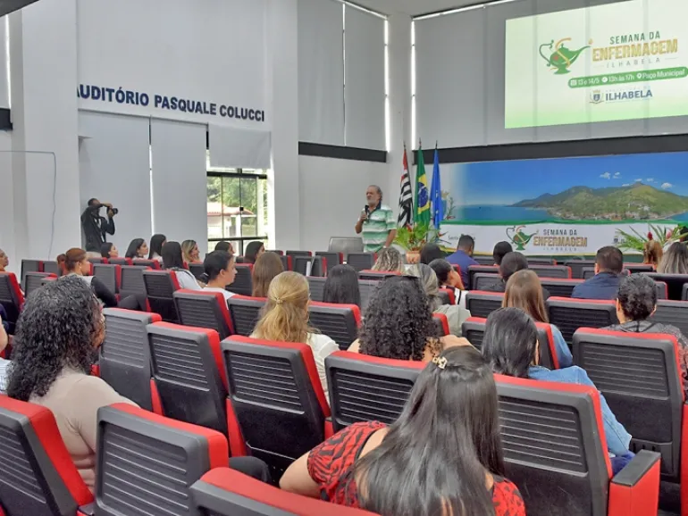 Semana da Enfermagem 2026 reforça valorização e qualificação dos profissionais da saúde em Ilhabela