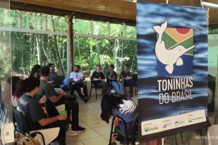 Caraguatatuba recebe seminário sobre a Toninha no Parque do Juqueriquerê
