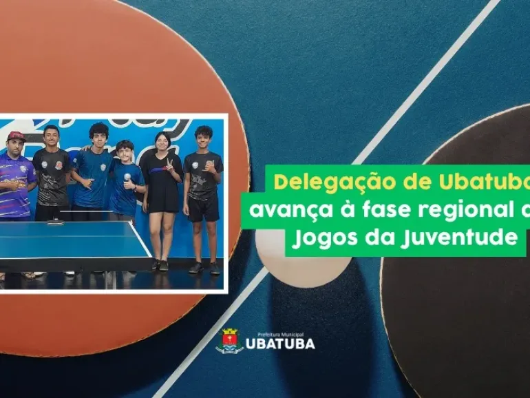 Delegação de Ubatuba avança à fase regional dos Jogos da Juventude