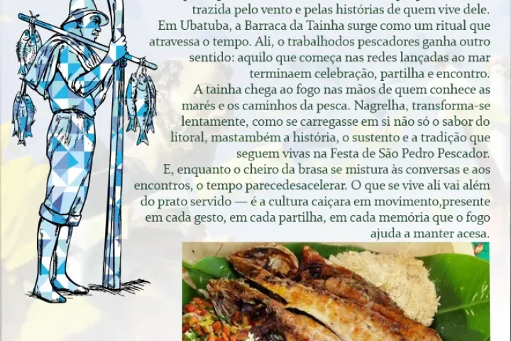 Faltam 06 dias: Barraca da Tainha: história, tradição e sabor na Festa de São Pedro Pescador.