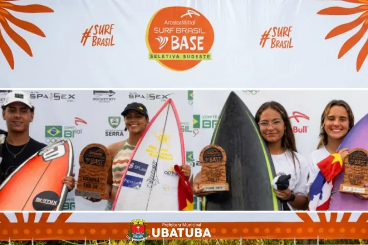 Surfistas de Ubatuba conquistam títulos e vagas para final nacional