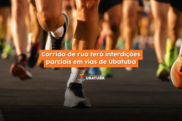 Corrida de rua terá interdições parciais em vias de Ubatuba
