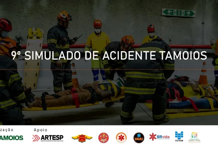 Contorno Norte da Tamoios estará fechado de quarta (27) para quinta (28) para manutenção e simulado