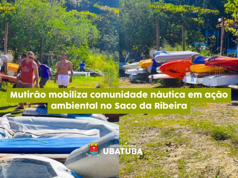 Mutirão mobiliza comunidade náutica em ação ambiental