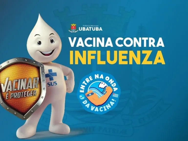Ubatuba amplia vacinação contra gripe para toda população a partir de segunda, 1º