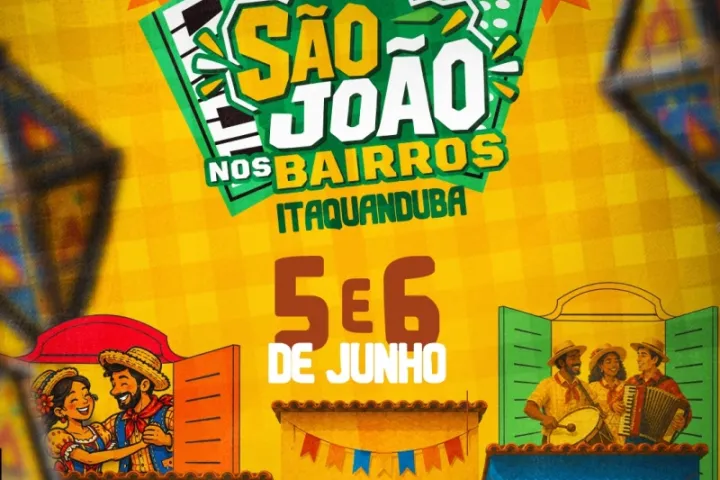 Itaquanduba recebe 1ª Festa de São João nos dias 5 e 6 de junho