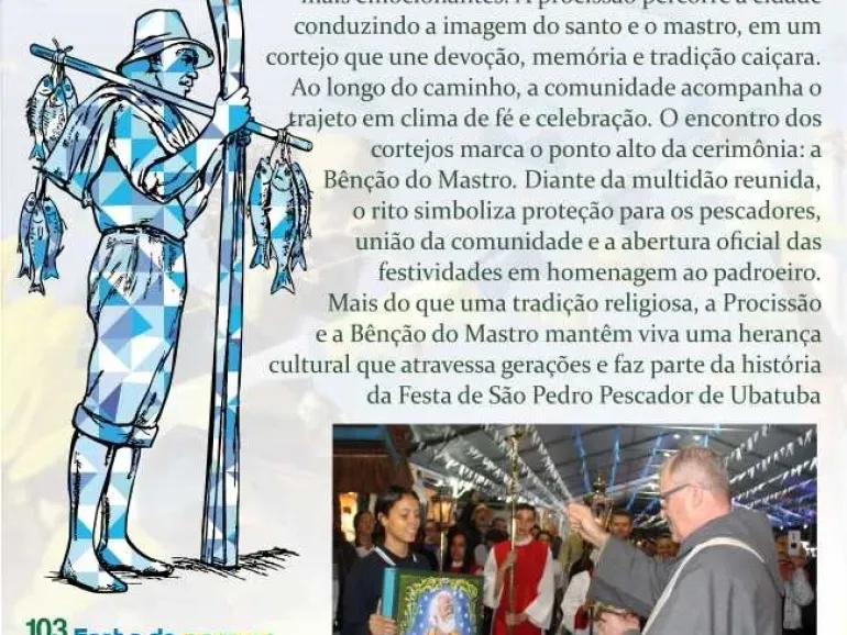 Faltam 14 dias: Procissão e Bênção do Mastro na Festa de São Pedro Pescador