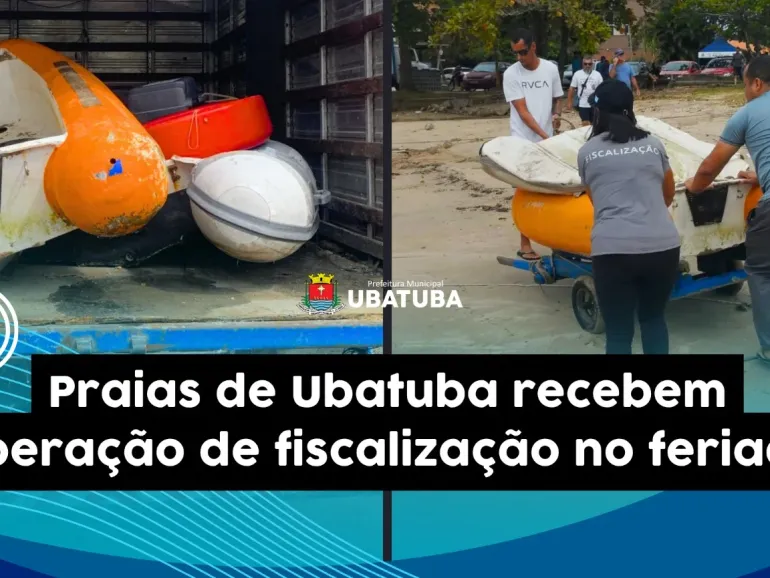 Praias de Ubatuba recebem operação de fiscalização no feriado