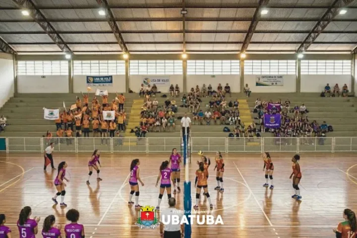 Ubatuba recebe etapa da Copa Litoral Norte de Vôlei Sub-15