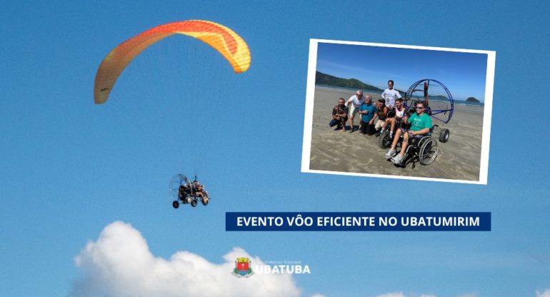 Voo Eficiente proporciona experiência a pessoas com deficiência no Ubatumirim