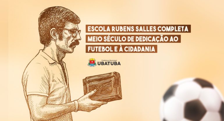 Escola Rubens Salles completa meio século de dedicação ao futebol