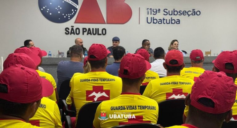 63 Guarda-Vidas Temporários concluem formação em Ubatuba
