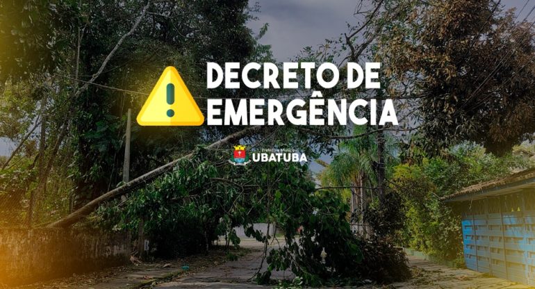 Prefeitura decreta Situação de Emergência após ventania causada por ciclone extratropical