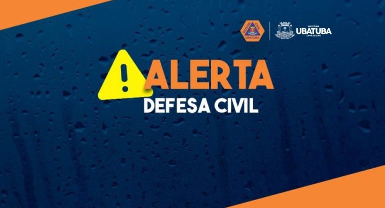 Defesa Civil alerta sobre previsão meteorológica para os próximos dias