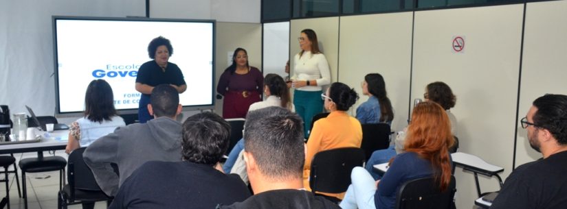 Servidores municipais de Caraguatatuba responsáveis por compras participam de curso de Agente de Contração