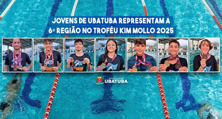 Jovens de Ubatuba representam a 6ª Região no Troféu Kim Mollo 2025