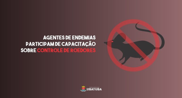 Endemias participa de capacitação sobre controle de roedores