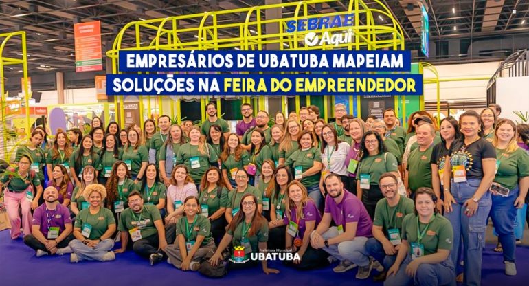 Empresários de Ubatuba mapeiam soluções na Feira do Empreendedor